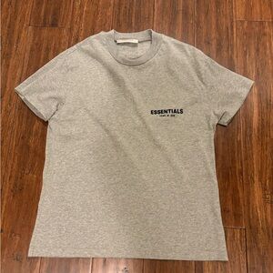 Fear of God Essentials Heather Gray Tee